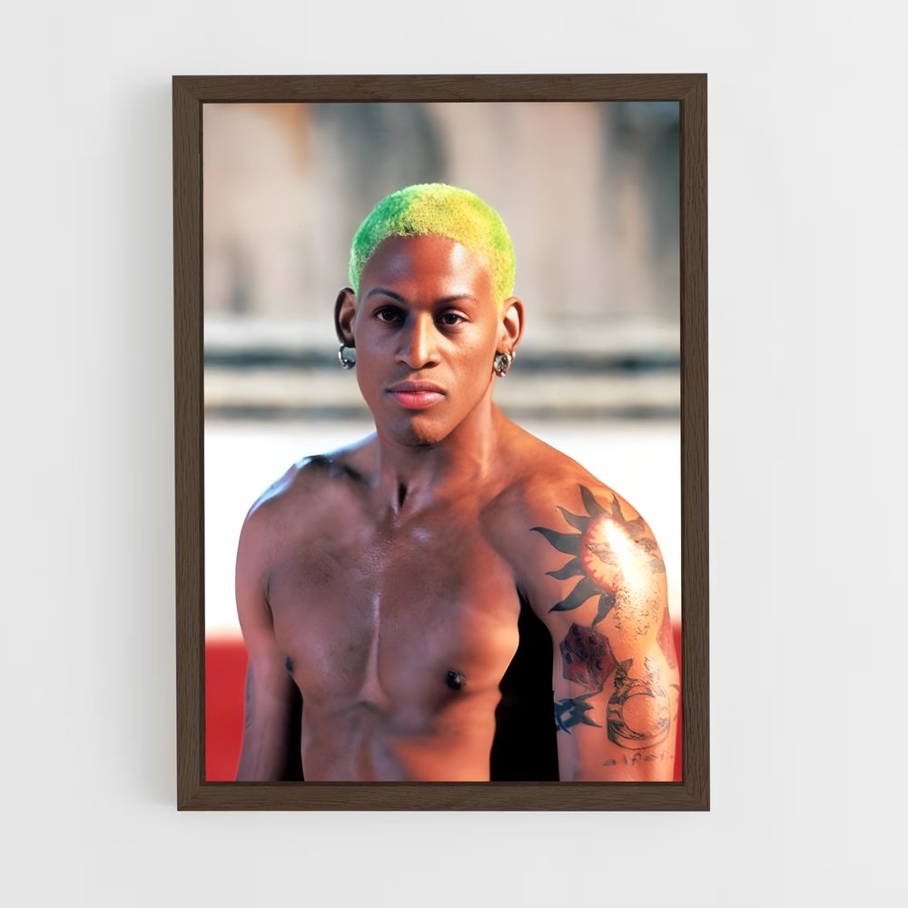 Poster Le Rebelle Coloré – affiche Basketball (vue 5)